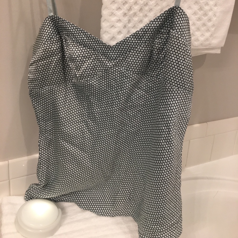 MED Express Baby Blue Honeycomb PJ Blouse